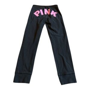 PINK victoria's secret pink dog spell out active pants size XS retro y2k